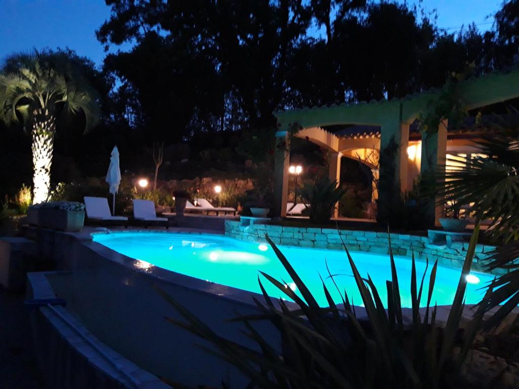 The swimming pool at or close to La Dolce Vita Opio