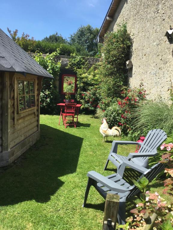 Zahrada ubytování La Naomath - Maison d'hôtes, Hébergement insolite & Gîte