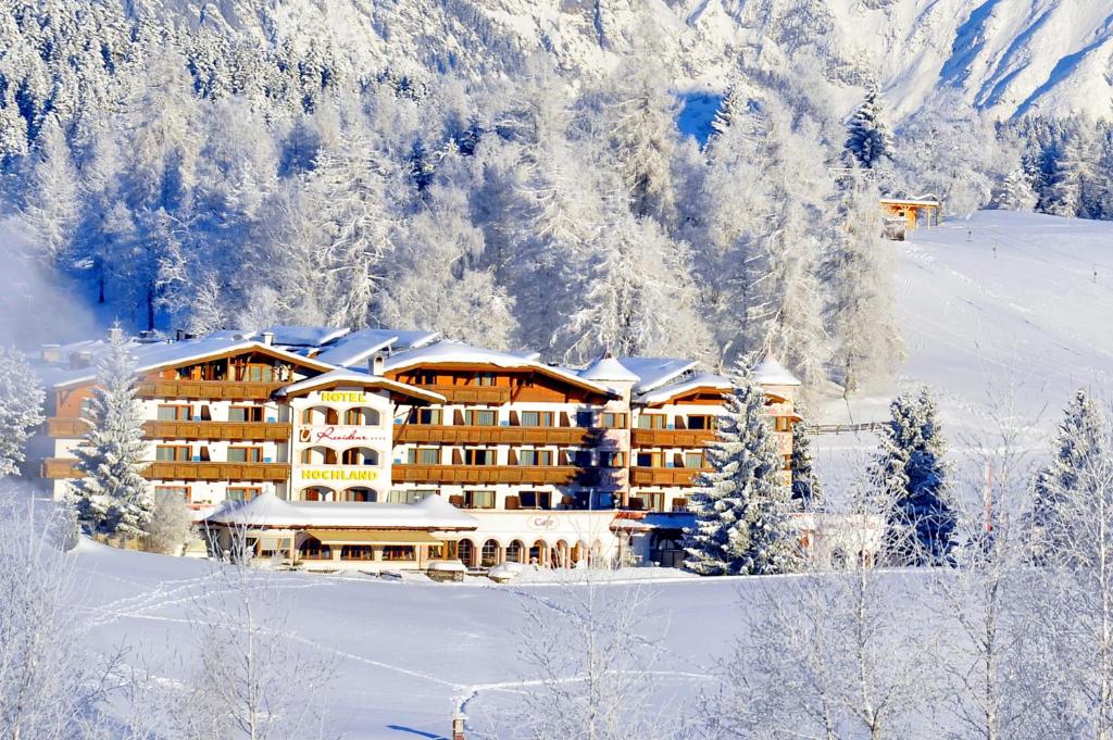 Hotel Residenz Hochland v zimě