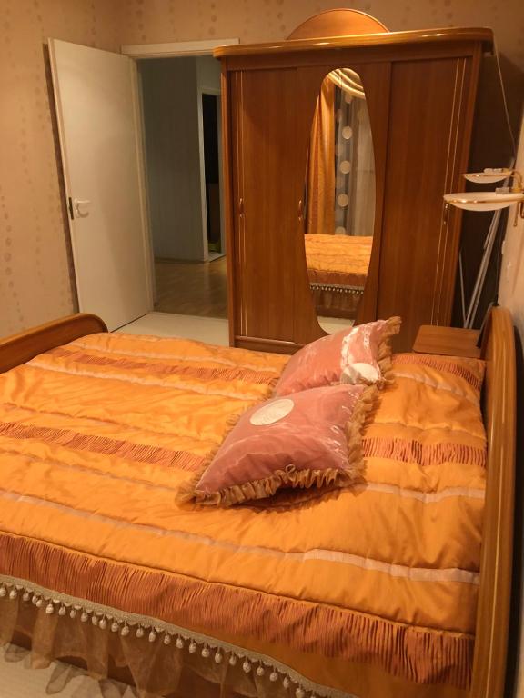 Postel nebo postele na pokoji v ubytování Apartments Kohtla-Jarve
