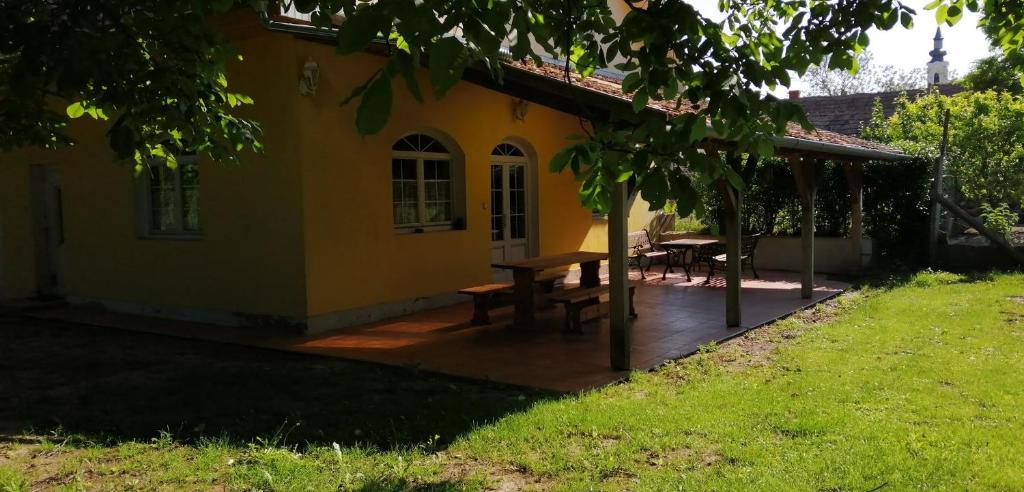 Zahrada ubytování Gesztenye Vendégház