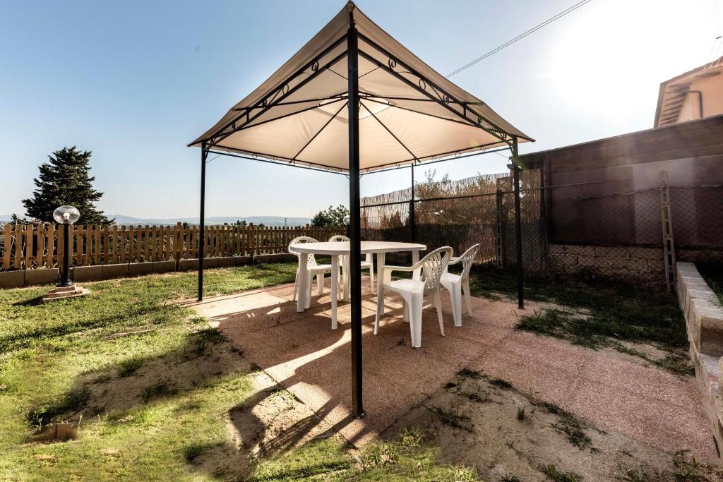 Zahrada ubytování Casa Erika
