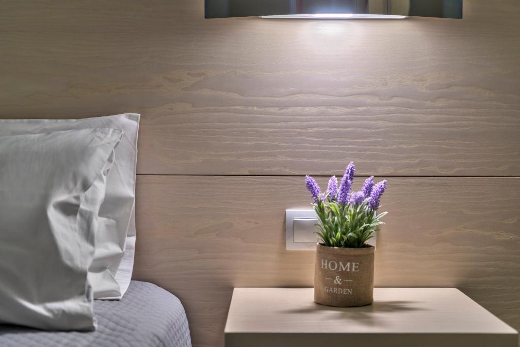 Posezení v ubytování Halaris Rooms
