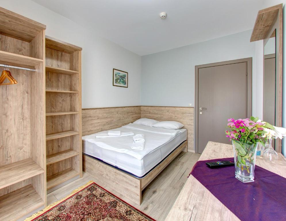 Postel nebo postele na pokoji v ubytování Motel MontaNaro