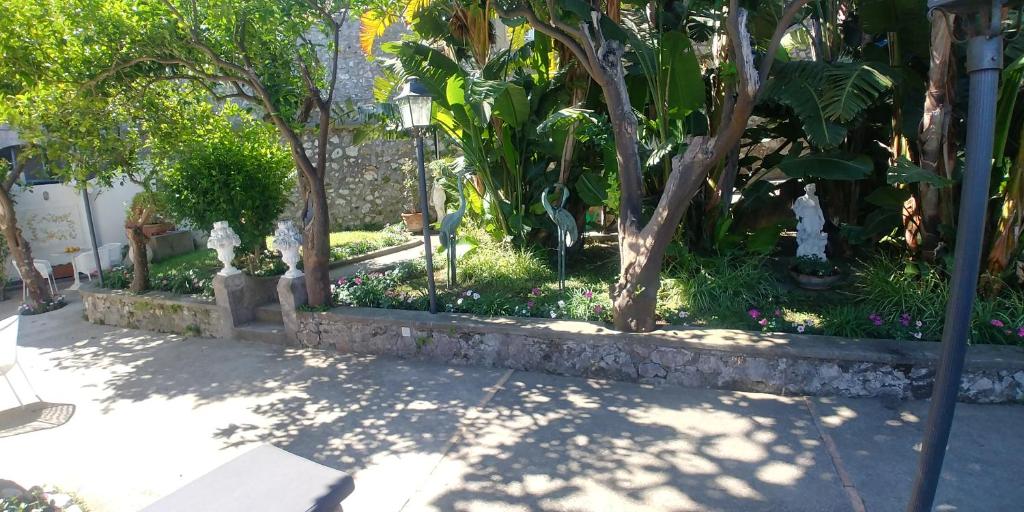Zahrada ubytování Casa Gaia