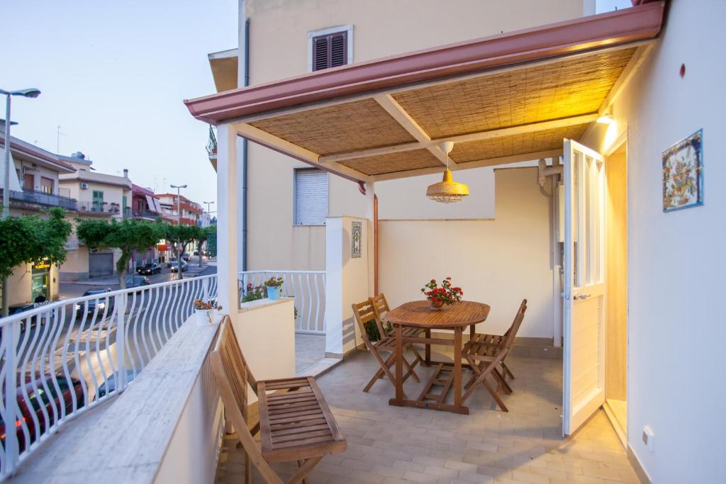 Balkón alebo terasa v ubytovaní Case degli Avi, camere nel Borgo marinaro