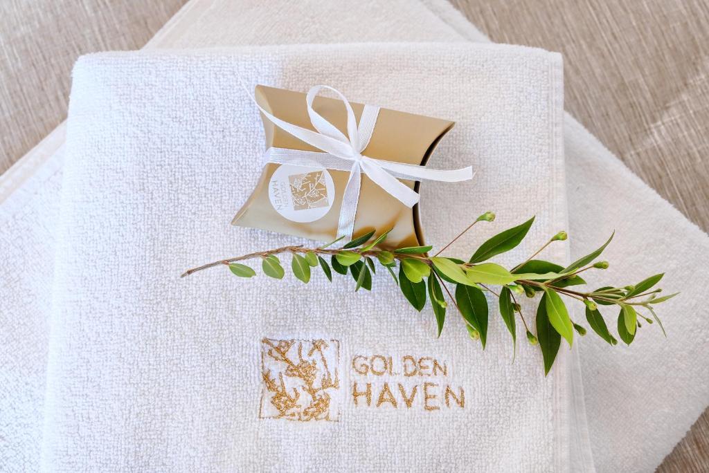 Certifikát, hodnocení, plakát nebo jiný dokument vystavený v ubytování Golden Haven