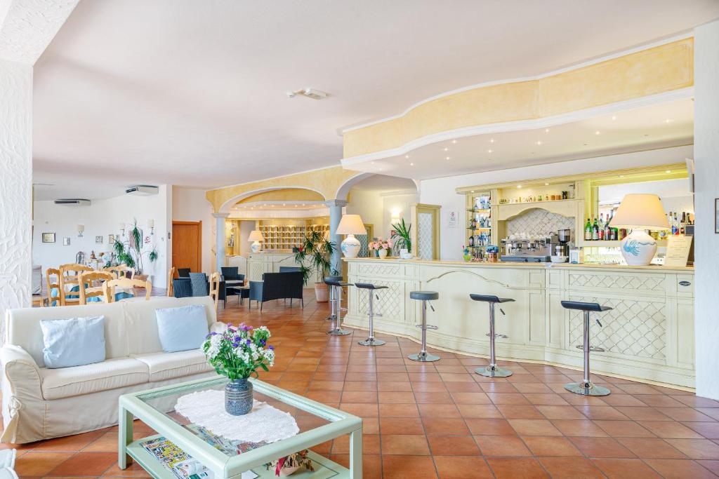 Posezení v ubytování Hotel San Trano