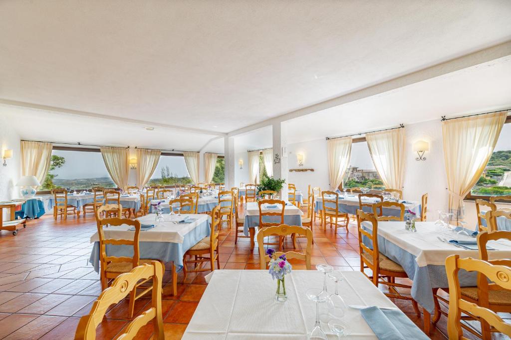Restaurace v ubytování Hotel San Trano