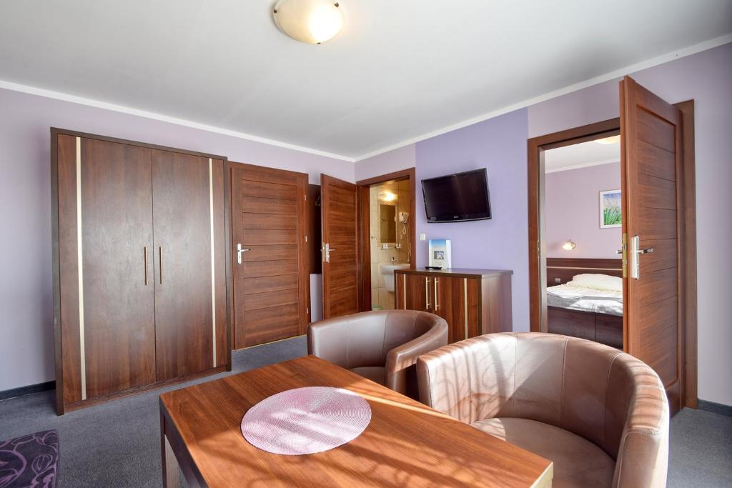 Posteľ alebo postele v izbe v ubytovaní Lazur Wellness@Spa