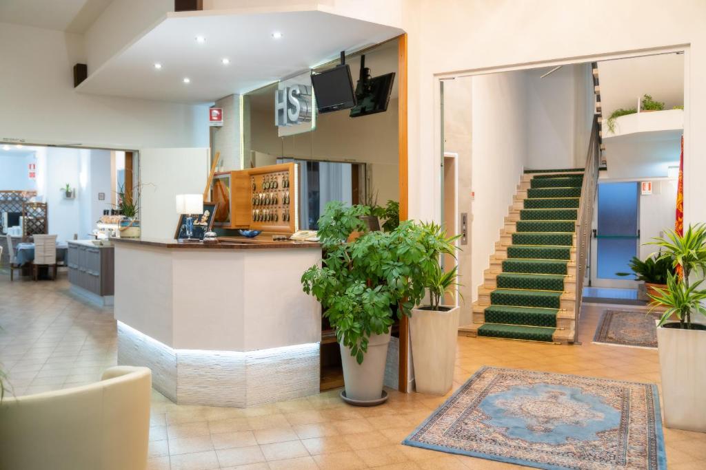 Vstupní hala nebo recepce v ubytování Hotel Stoccarda