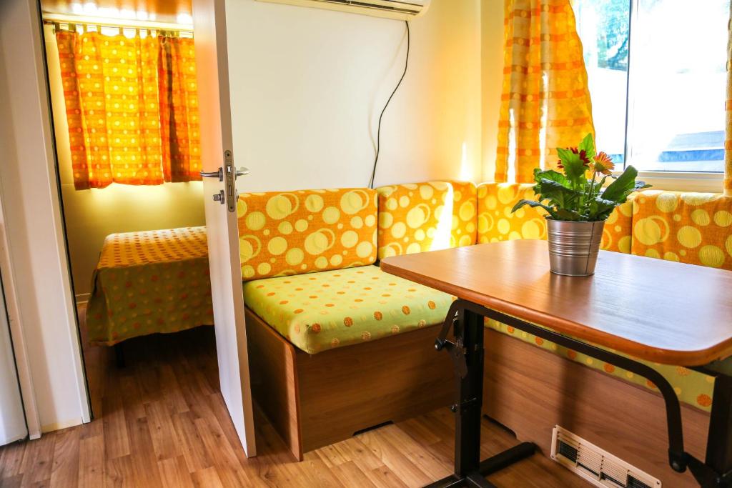 Posezení v ubytování Camping Liana