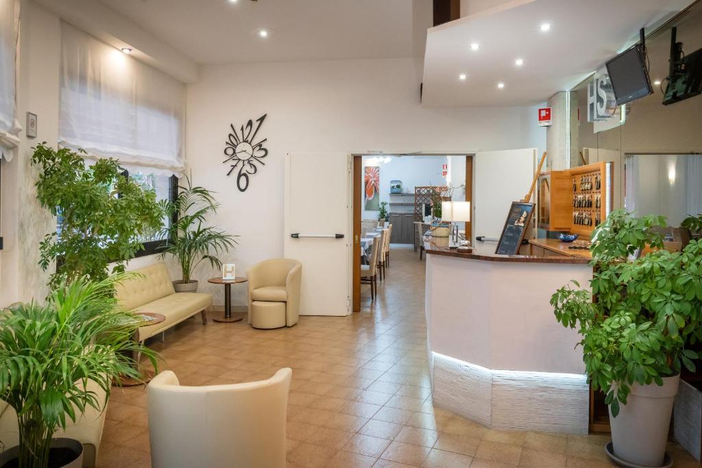 Posezení v ubytování Hotel Stoccarda