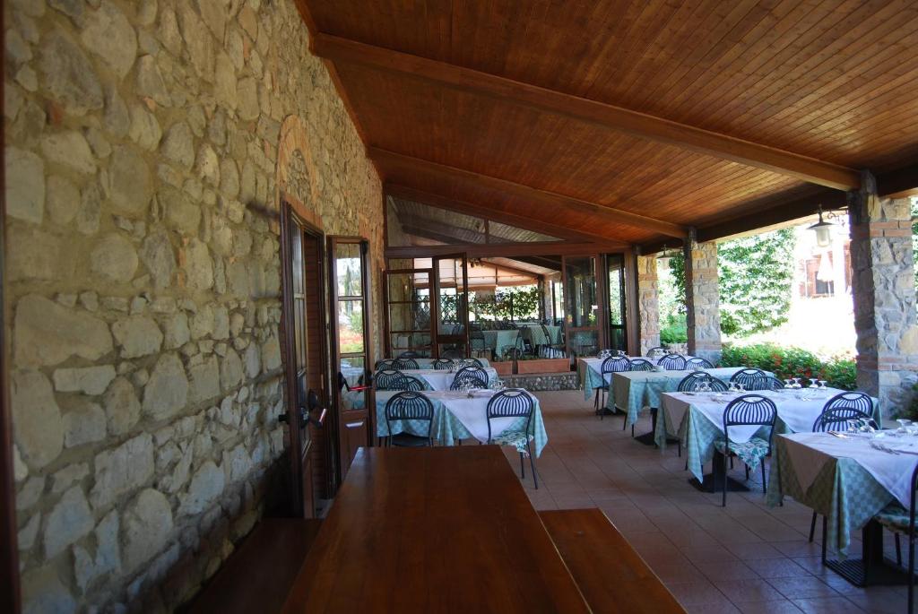 Restaurace v ubytování Hotel Fattoria Belvedere