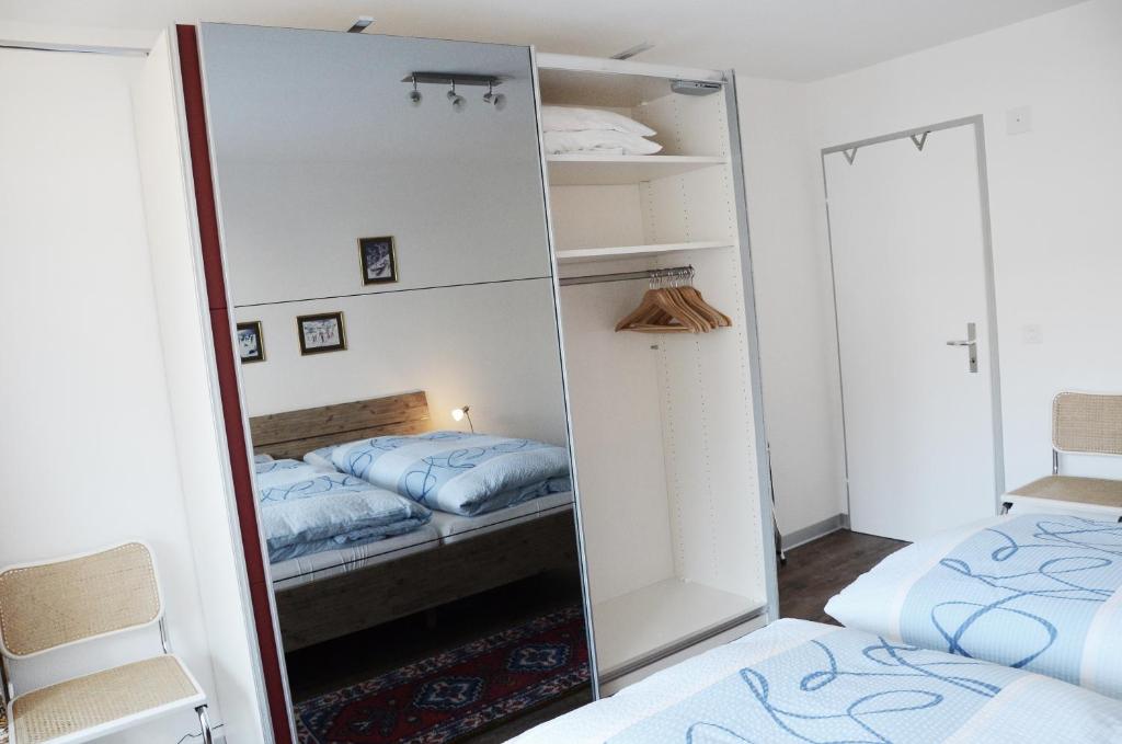 Postel nebo postele na pokoji v ubytování Haus Viktoria A