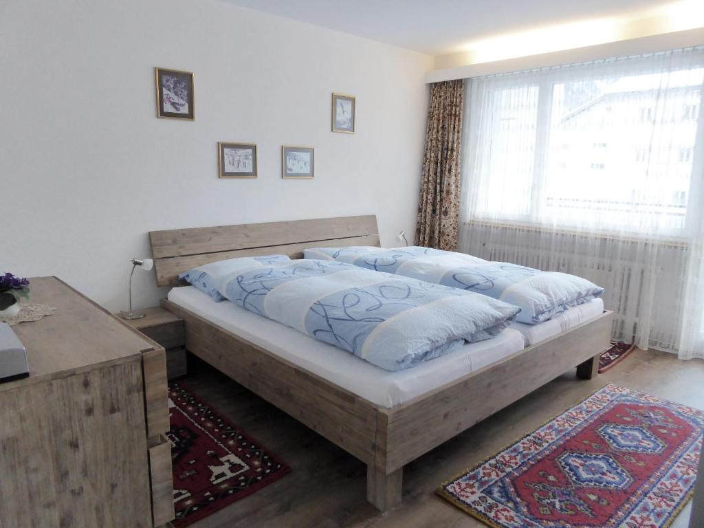 Postel nebo postele na pokoji v ubytování Haus Viktoria A