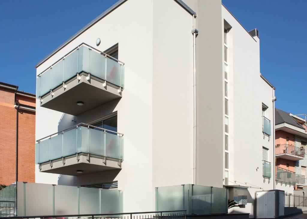 Budova, v ktorej sa apartmán nachádza