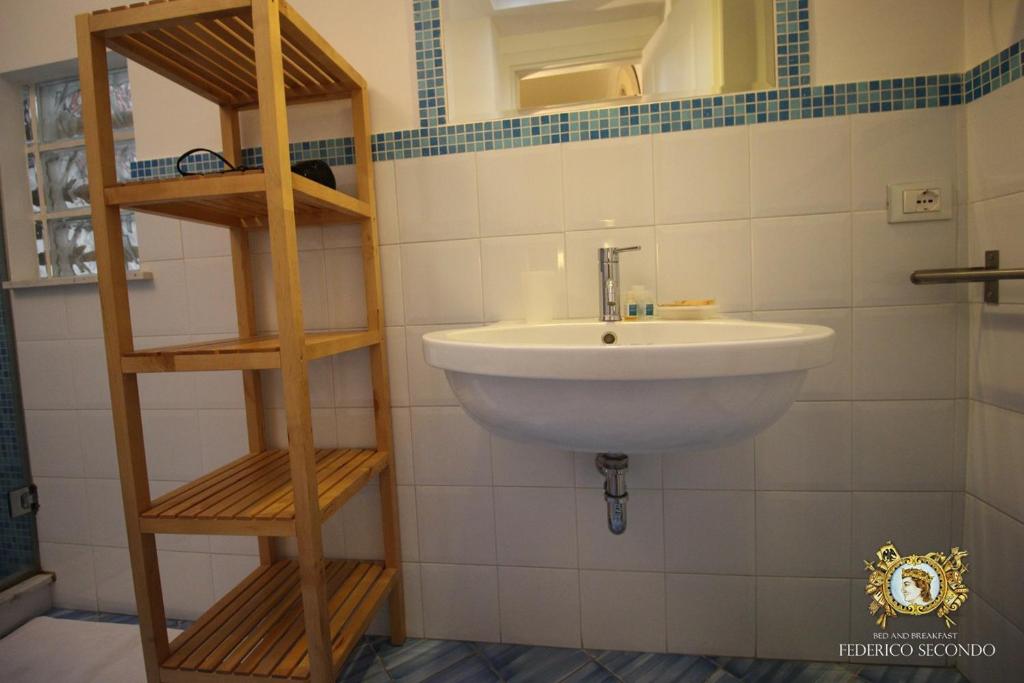Kúpeľňa v ubytovaní Federico Secondo B&B