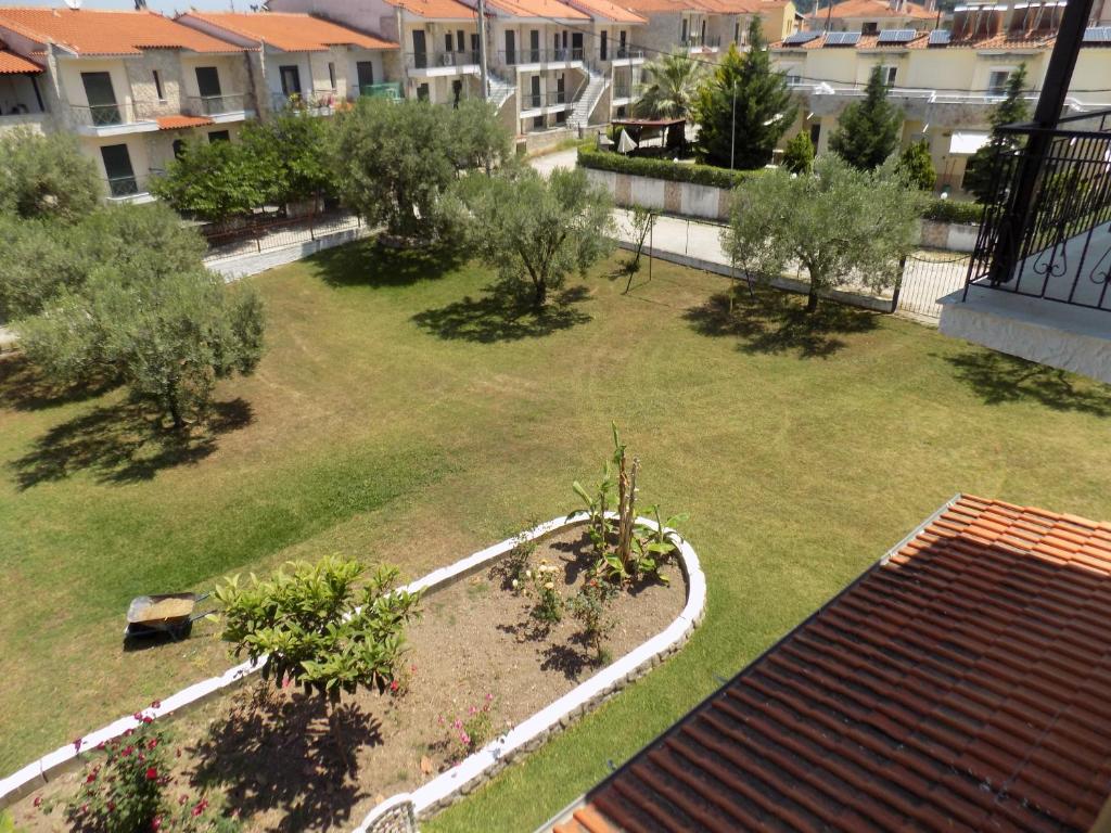Zahrada ubytování Kiparissis Apartments