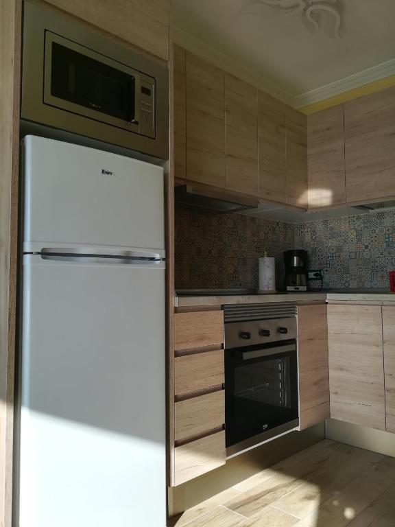 Kuchyňa alebo kuchynka v ubytovaní Apartamento Glamour near Yumbo Center