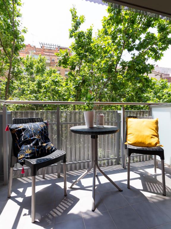 Posezení v ubytování Mediterranean Barcelona Apartments