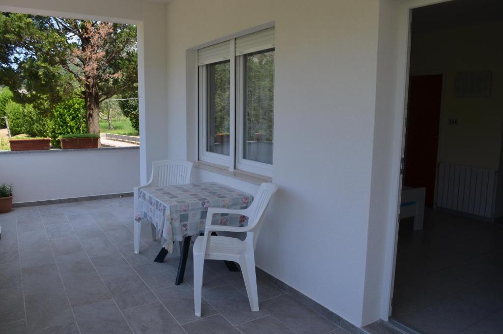 Balkón nebo terasa v ubytování Apartments Alen