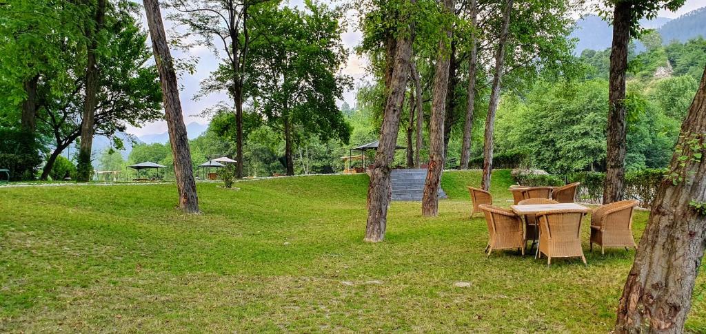 Zahrada ubytování Span Resort and Spa, Manali