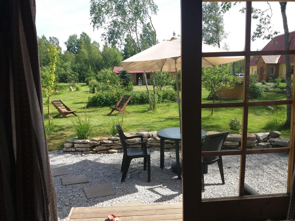 Zahrada ubytování Hüüru Puhkemajad