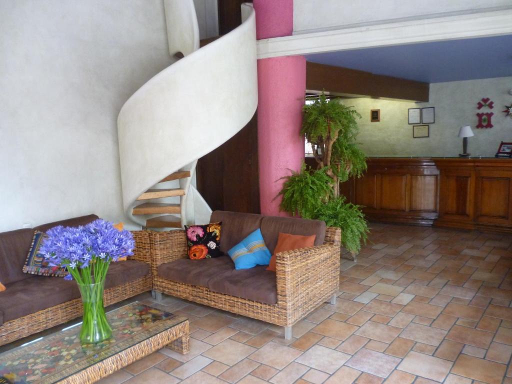 Posezení v ubytování Hotel Trébol