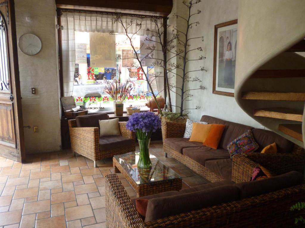 Posezení v ubytování Hotel Trébol