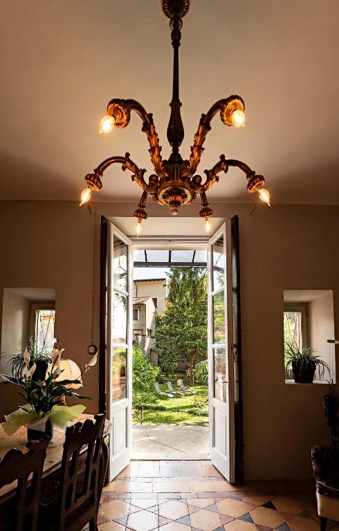 Posezení v ubytování B&B Villa Rosalinda