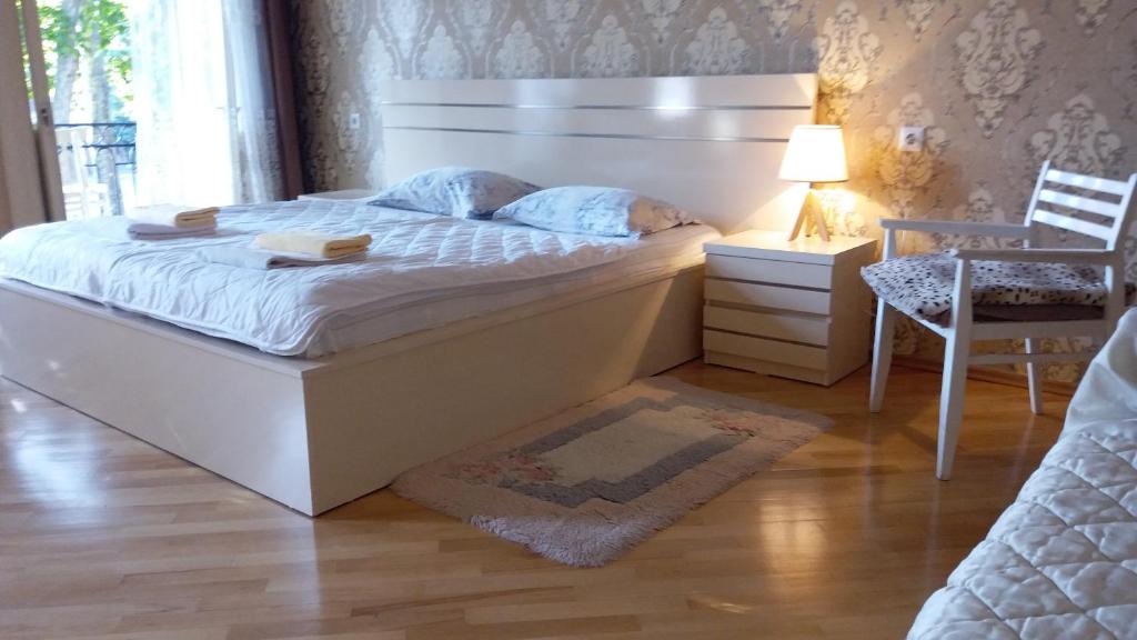 Postel nebo postele na pokoji v ubytování Guest House Keria