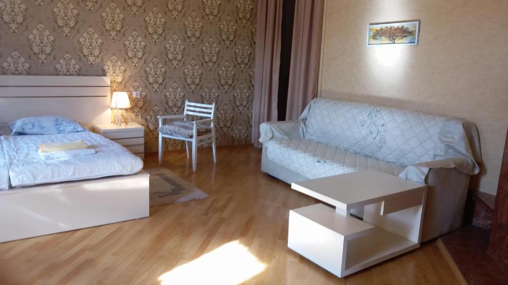 Postel nebo postele na pokoji v ubytování Guest House Keria