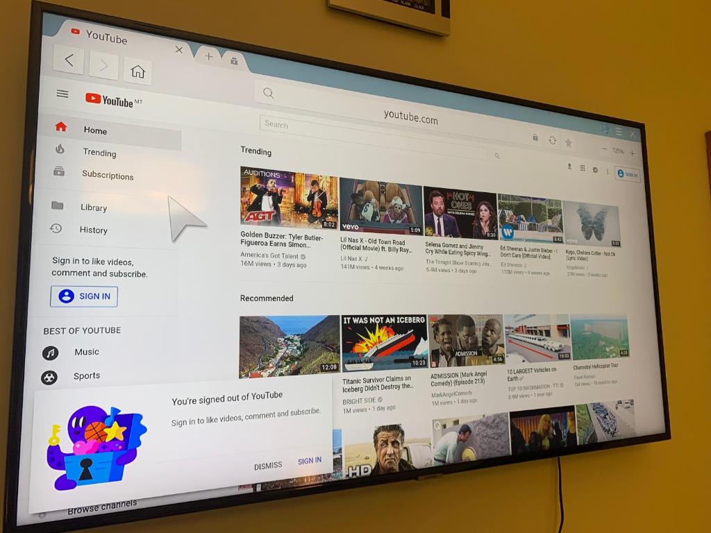 TV a/nebo společenská místnost v ubytování Cloud 9 Residence