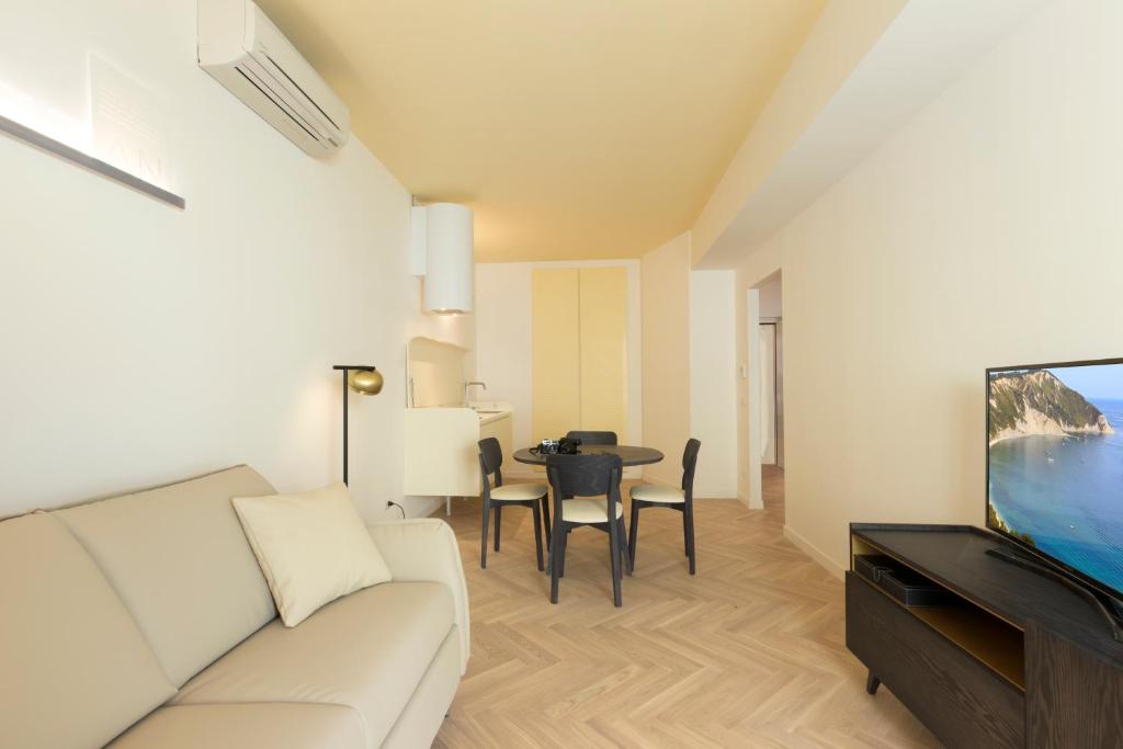 A television and/or entertainment centre at Metropolitan Suites