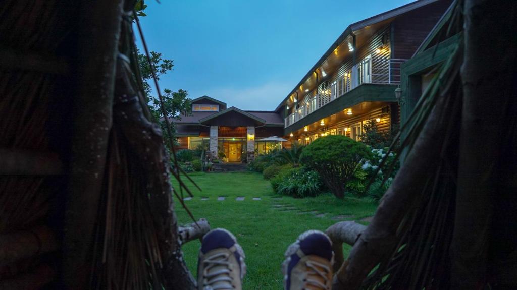 Zahrada ubytování Green Narae Pension