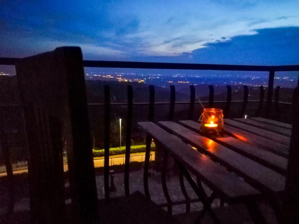 Balkón nebo terasa v ubytování Villa Belvedere Langhe