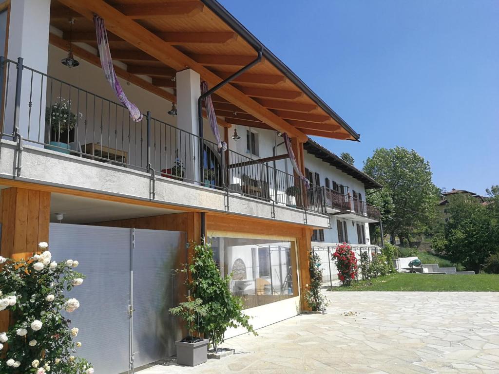 Budova, kde se bed and breakfast nachází