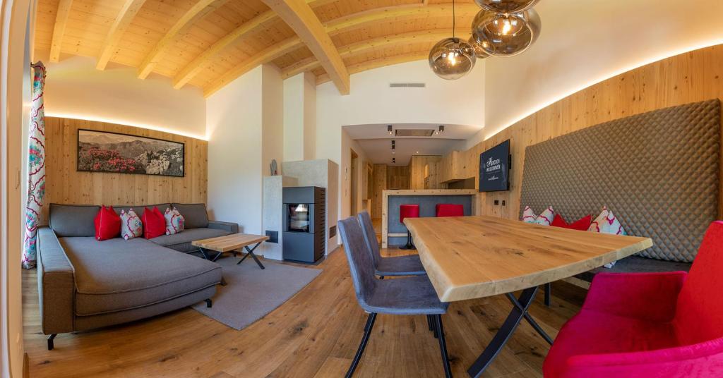 Posezení v ubytování Apartments Edenlehen