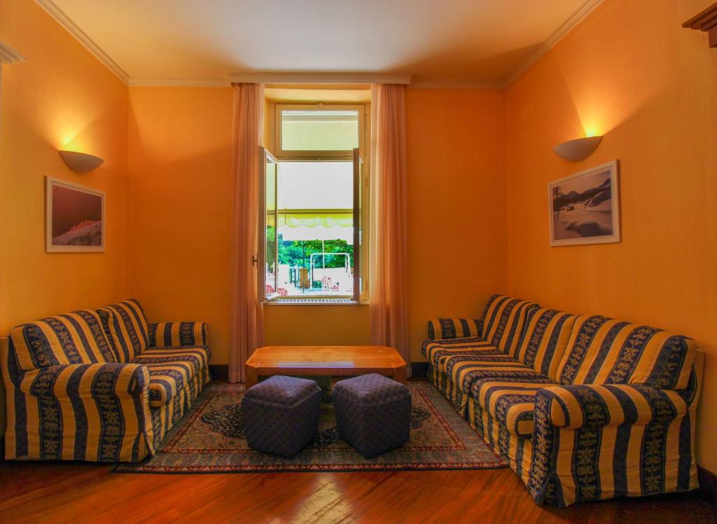 Posezení v ubytování Hotel Moderno
