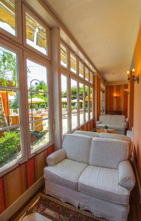 Posezení v ubytování Hotel Moderno