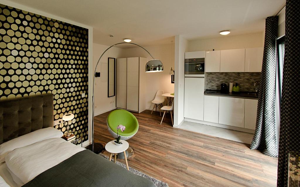 
Superior studio apartment with balcony or terrace
