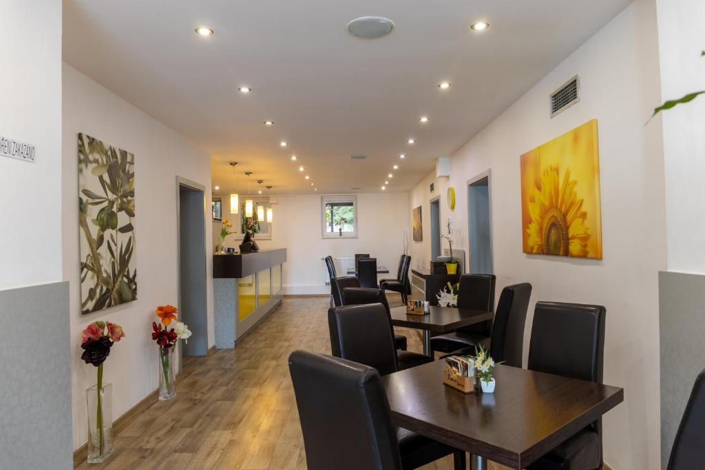 Posezení v ubytování Hotel Kanarek