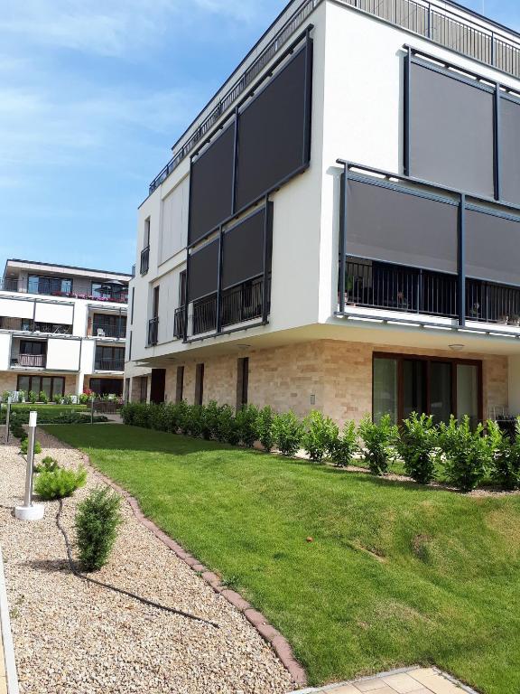 Budynek, w którym mieści się apartament