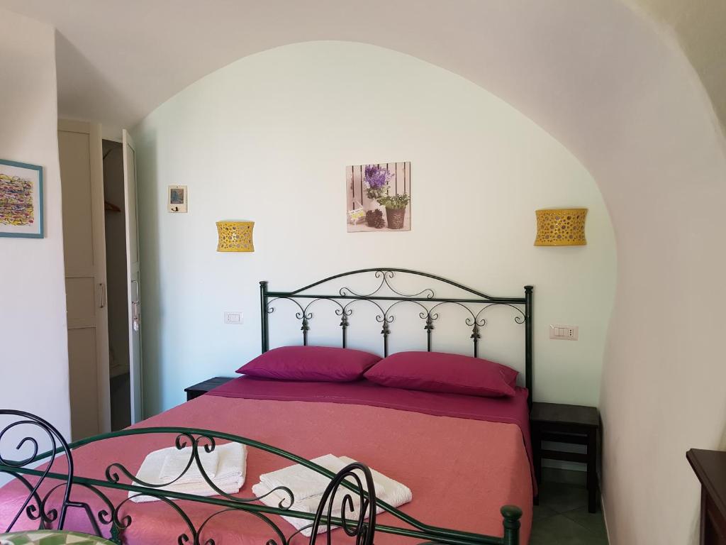 Postel nebo postele na pokoji v ubytování B&B nonnAngela