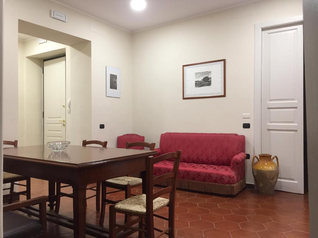 Posezení v ubytování B&B Duomo Pizzo ApartHotel