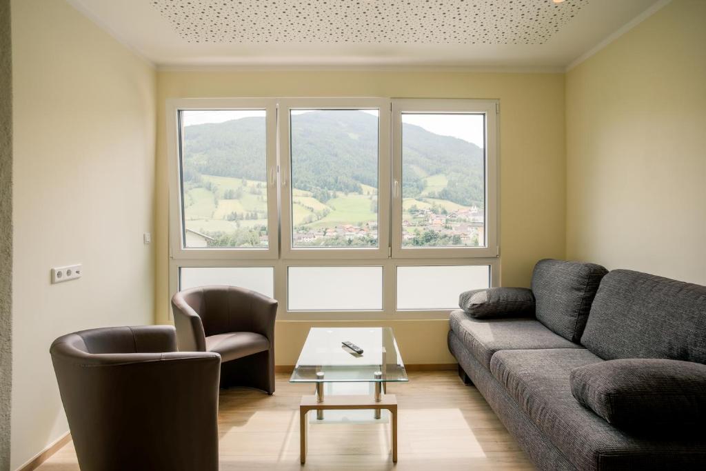 Posezení v ubytování Mühlbacherhof
