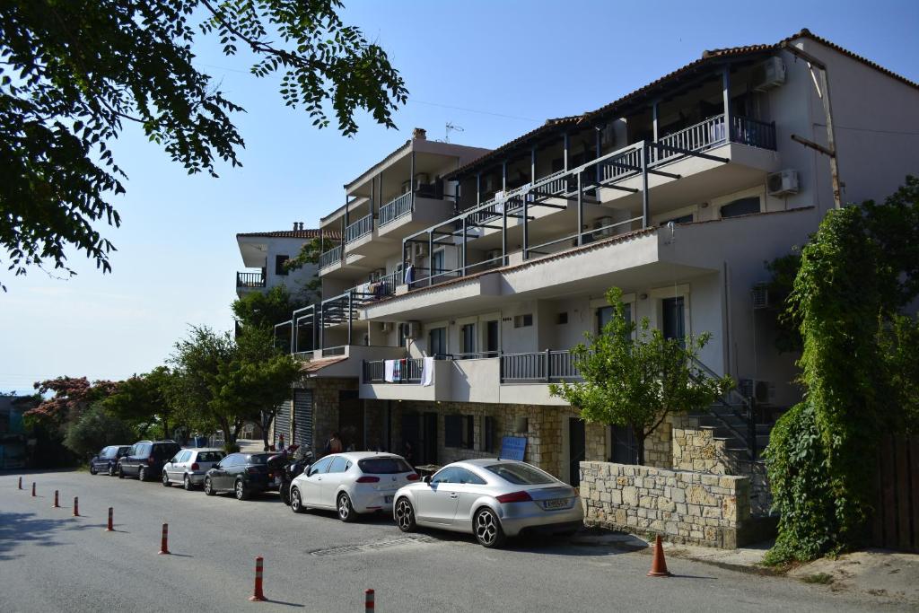 The building in which az apartmanhoteleket is located