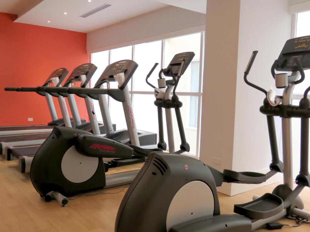 Fitness centrum a/nebo fitness zařízení v ubytování Central Hotel Panama Casco Viejo
