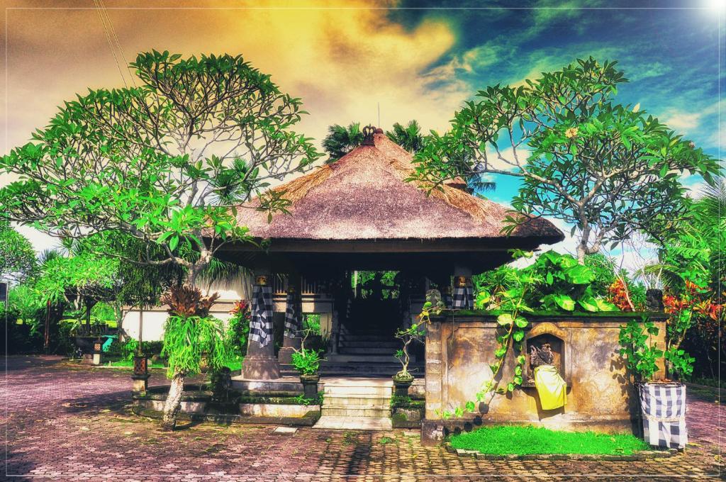 Zahrada ubytování Bumi Ubud Resort